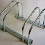 Dunlop Dunlop fietsenrek vloer- en wandmodel voor 2 fietsen