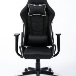 Alora Gamestoel Racer zwart/wit