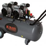 Kibani Kibani stille olievrije compressor 100 liter - 8bar