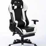 Alora Gamestoel Fast Nicky zwart/wit