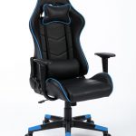 Alora Gamestoel Racer zwart/blauw