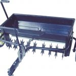 Turfmaster TURFMASTER XBIAS80 Gazonverluchter + lijnstrooier, 80cm,