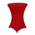 Import Statafelrok bordeauxrood Ø80 cm