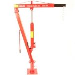 Import Aanhangwagen-kraan hydraulisch, luxe uitvoering, capaciteit 450 kilo