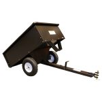 Turfmaster TURFMASTER XBIDC180 Aanhangwagen met kipbak 180kg