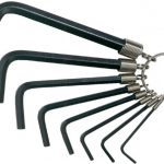 Ironside Ironside inbussleutelset aan ring 8-delig. 1.5-6mm