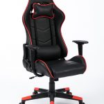 Alora Gamestoel Racer zwart/rood