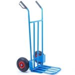 Import Steekwagen blauw met klep