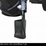 Kibani Mes Links voor Kibani grondfrees 6.5pk.